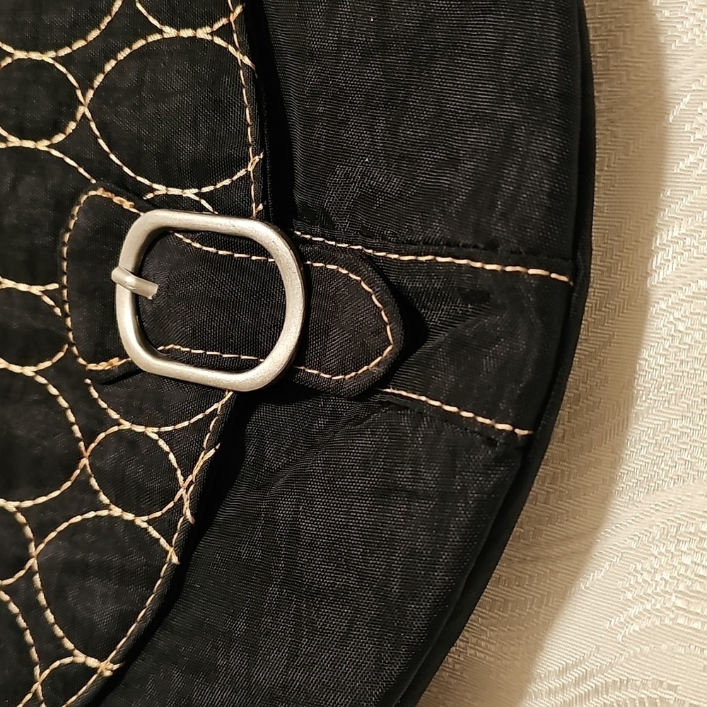 Travelon crossbody bag nylon black adjustable strap excellent condition - Picture 10 of 12